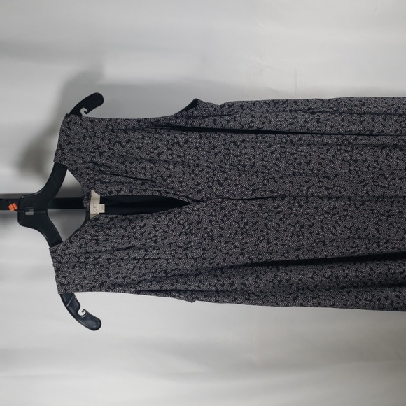 LOFT Black Sleeveless Above-the-Knee Dress - SZ L  - Missing Belt - Picture 2 of 8